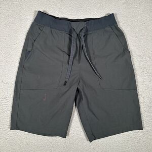 Lululemon Shorts Mens Medium Gray The‎ Long Weekend Lined 10" Casual Athletic